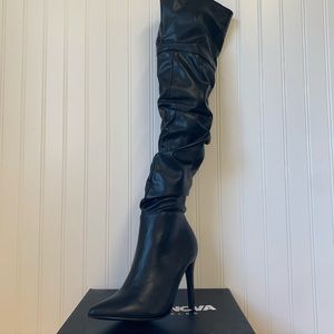 Fashion Nova “Stay Away From Me Heeled Boot”